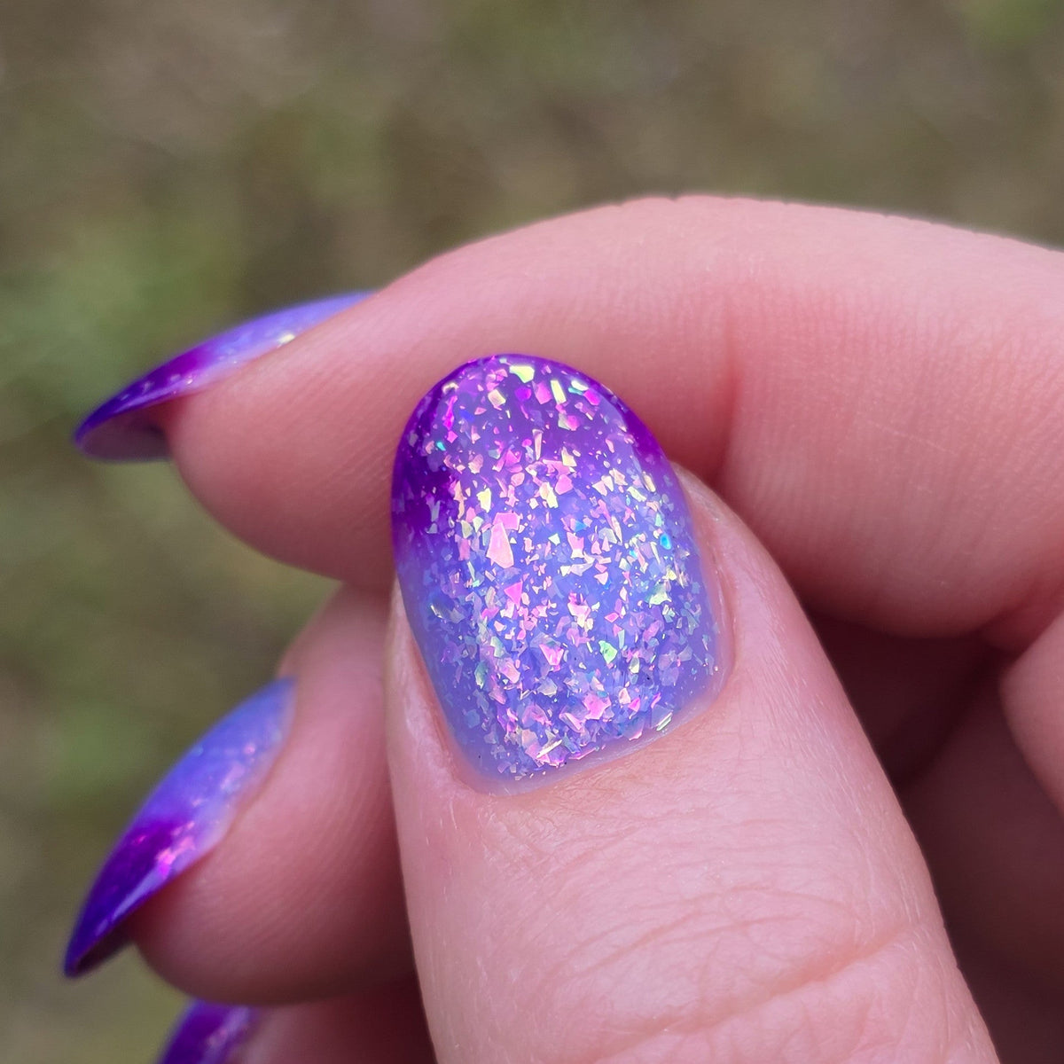 Iris Wings nail polish by Cosmic Polish