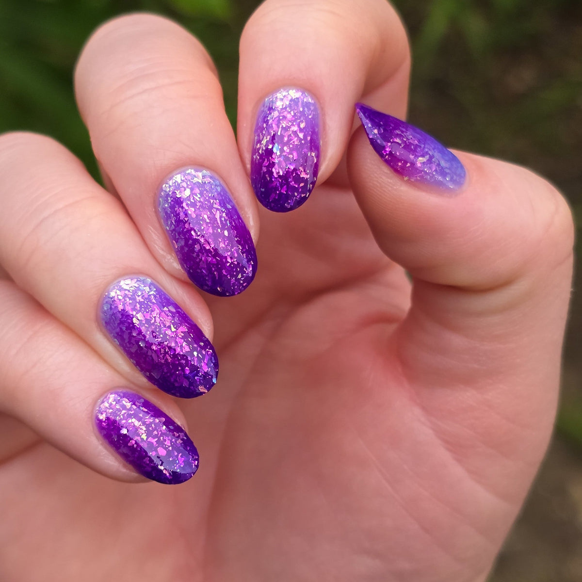 Iris Wings nail polish by Cosmic Polish