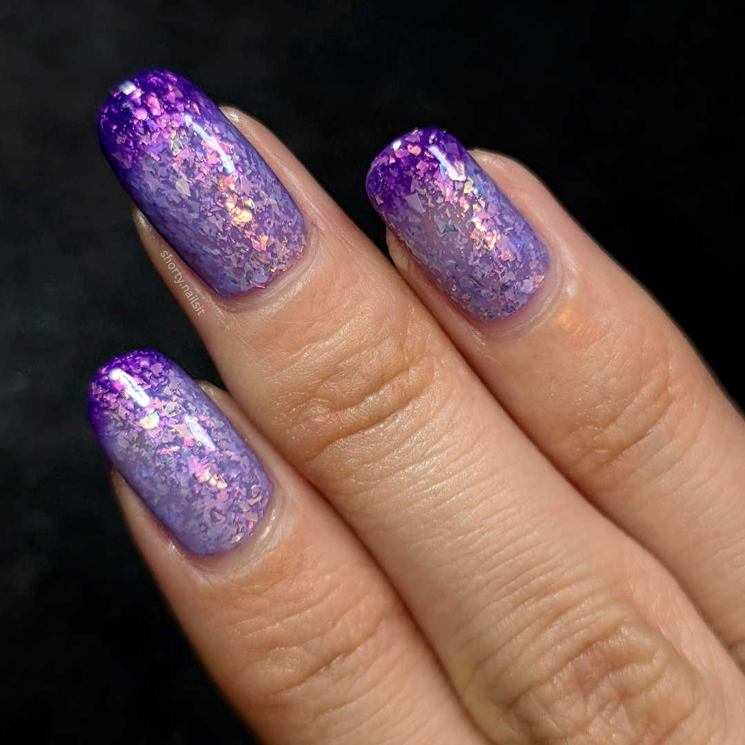 Iris Wings nail polish by Cosmic Polish