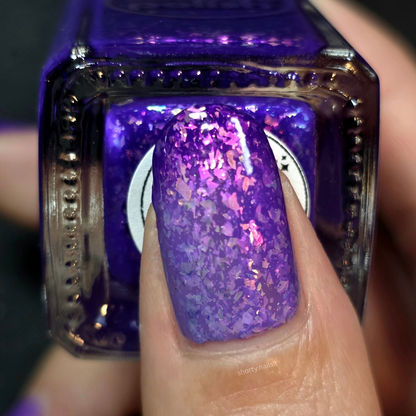 Iris Wings nail polish by Cosmic Polish