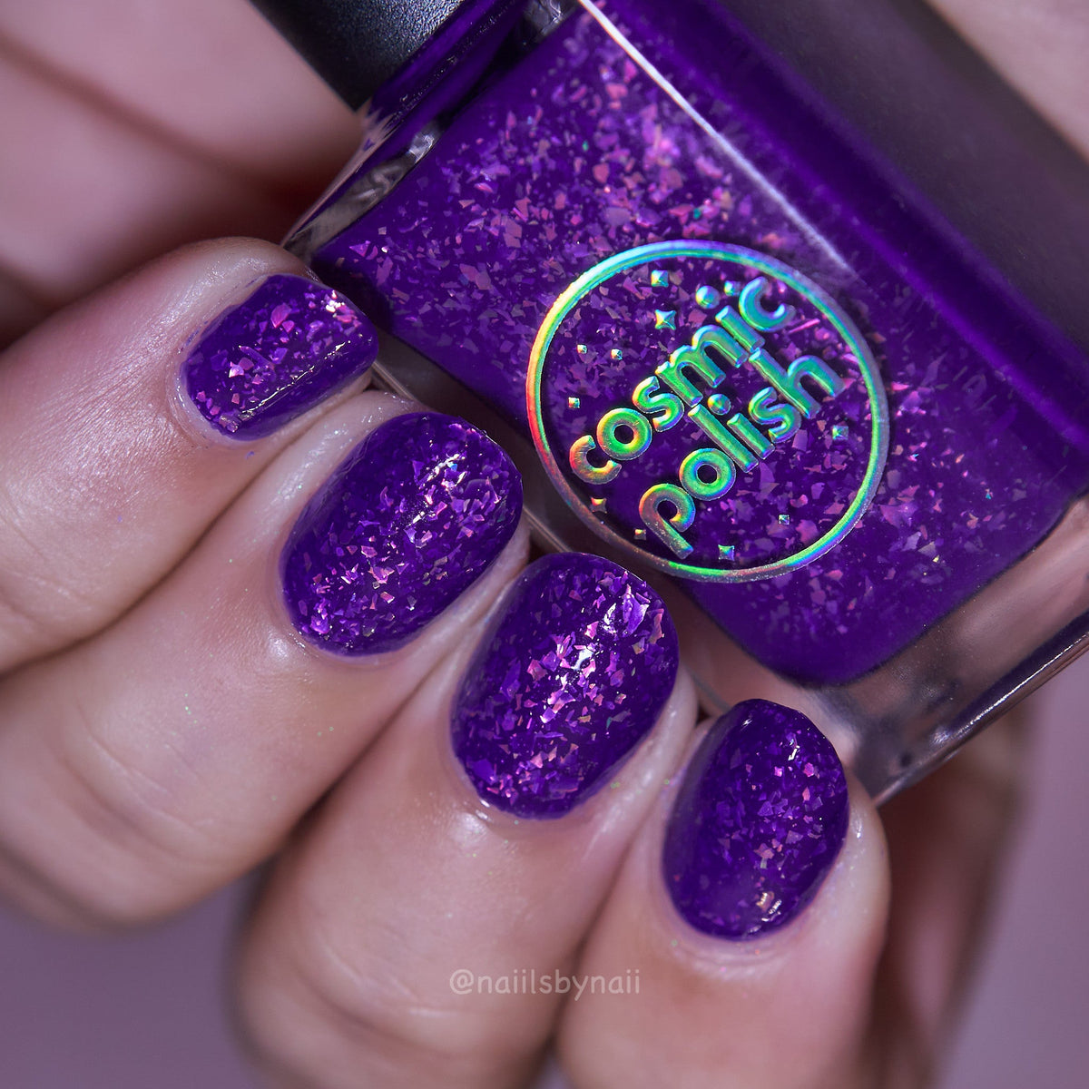 Iris Wings nail polish by Cosmic Polish
