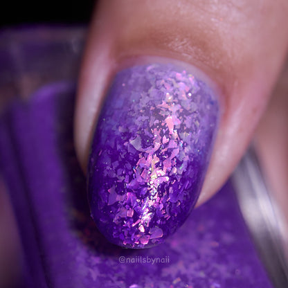 Iris Wings nail polish by Cosmic Polish