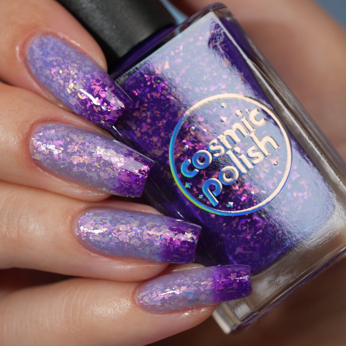 Iris Wings nail polish by Cosmic Polish