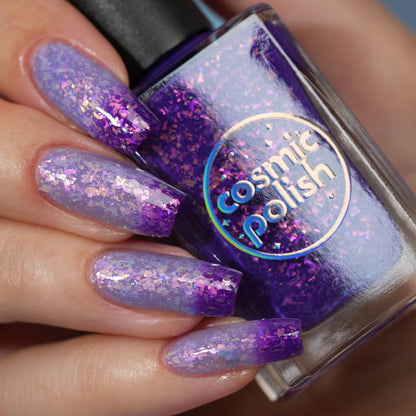 Iris Wings nail polish by Cosmic Polish
