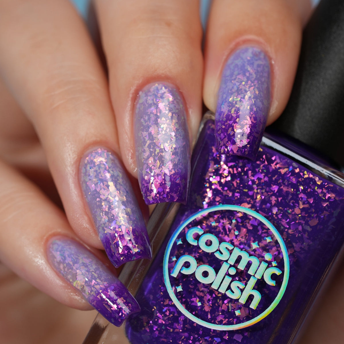 Iris Wings nail polish by Cosmic Polish