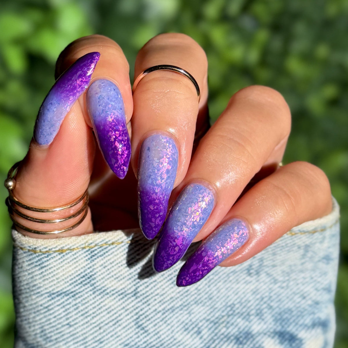 Iris Wings nail polish by Cosmic Polish