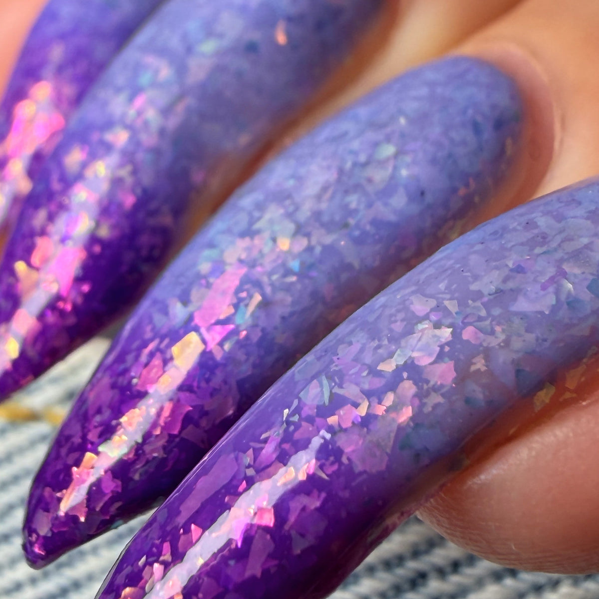 Iris Wings nail polish by Cosmic Polish