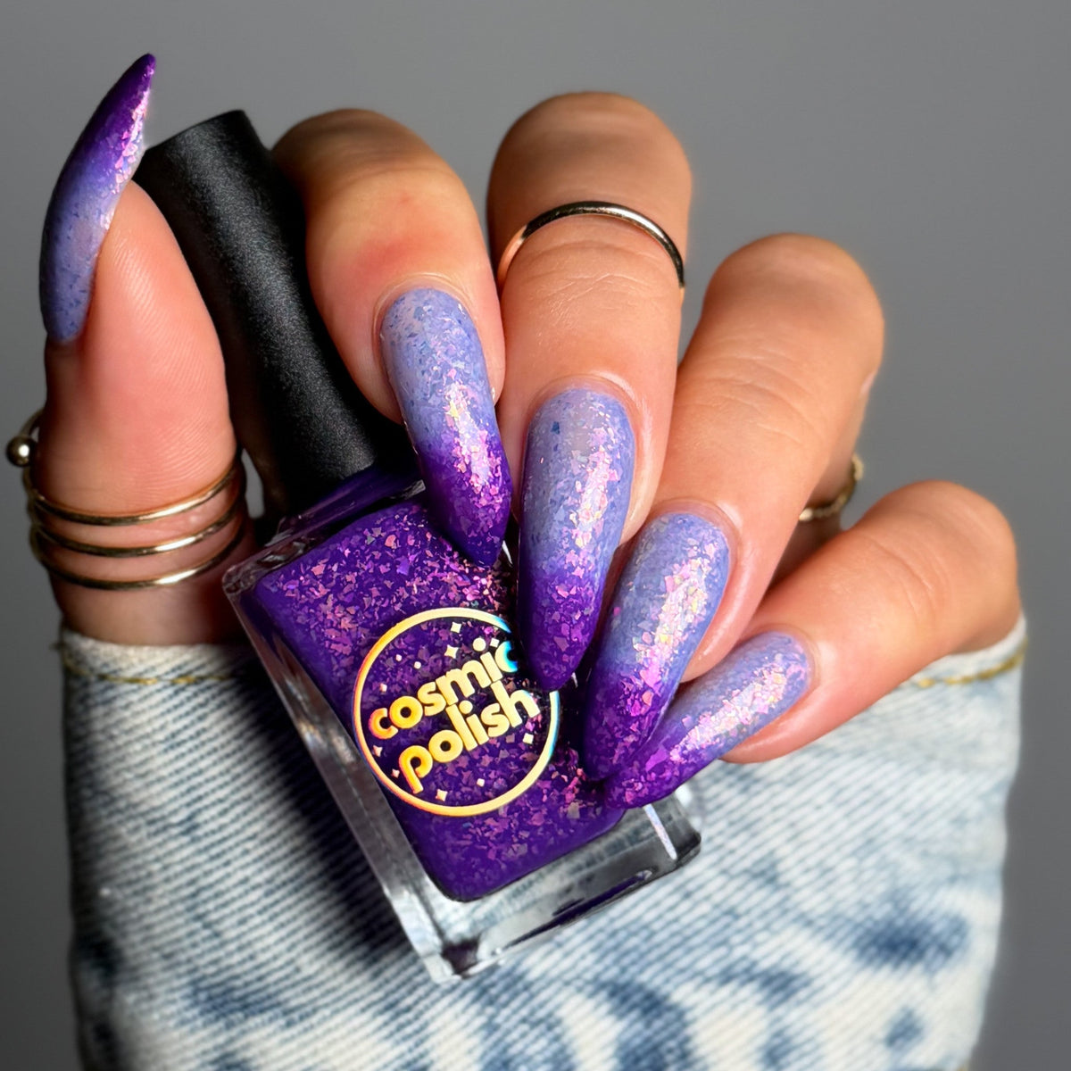 Iris Wings nail polish by Cosmic Polish