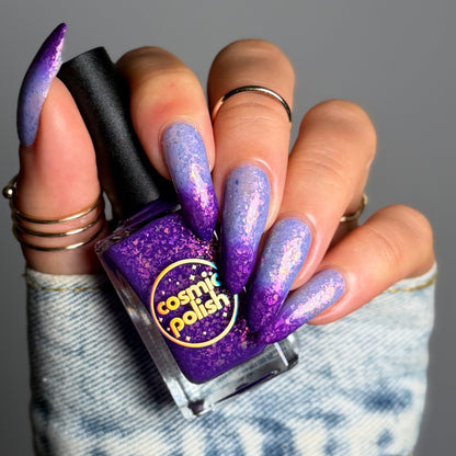 Iris Wings nail polish by Cosmic Polish