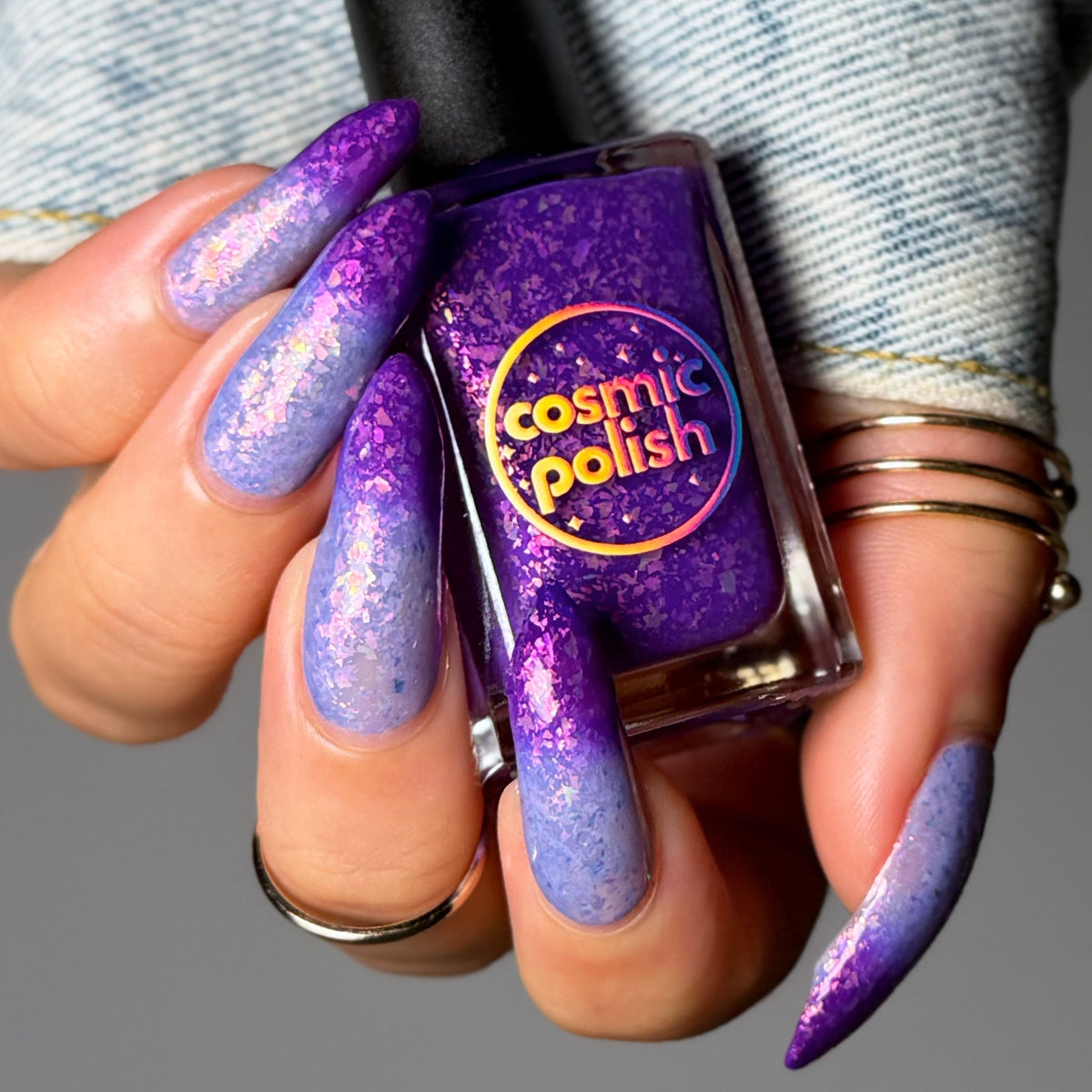 Iris Wings nail polish by Cosmic Polish