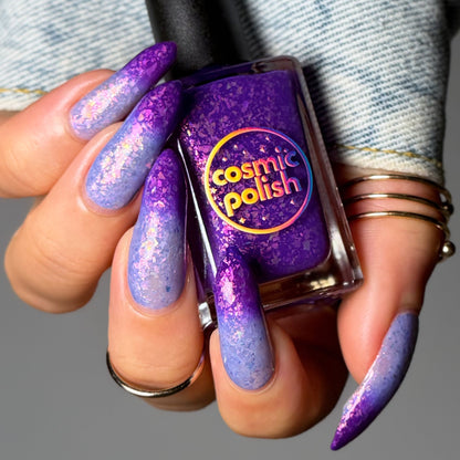 Iris Wings nail polish by Cosmic Polish