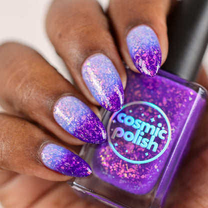 Iris Wings nail polish by Cosmic Polish