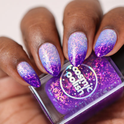 Iris Wings nail polish by Cosmic Polish
