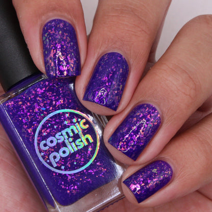 Iris Wings nail polish by Cosmic Polish