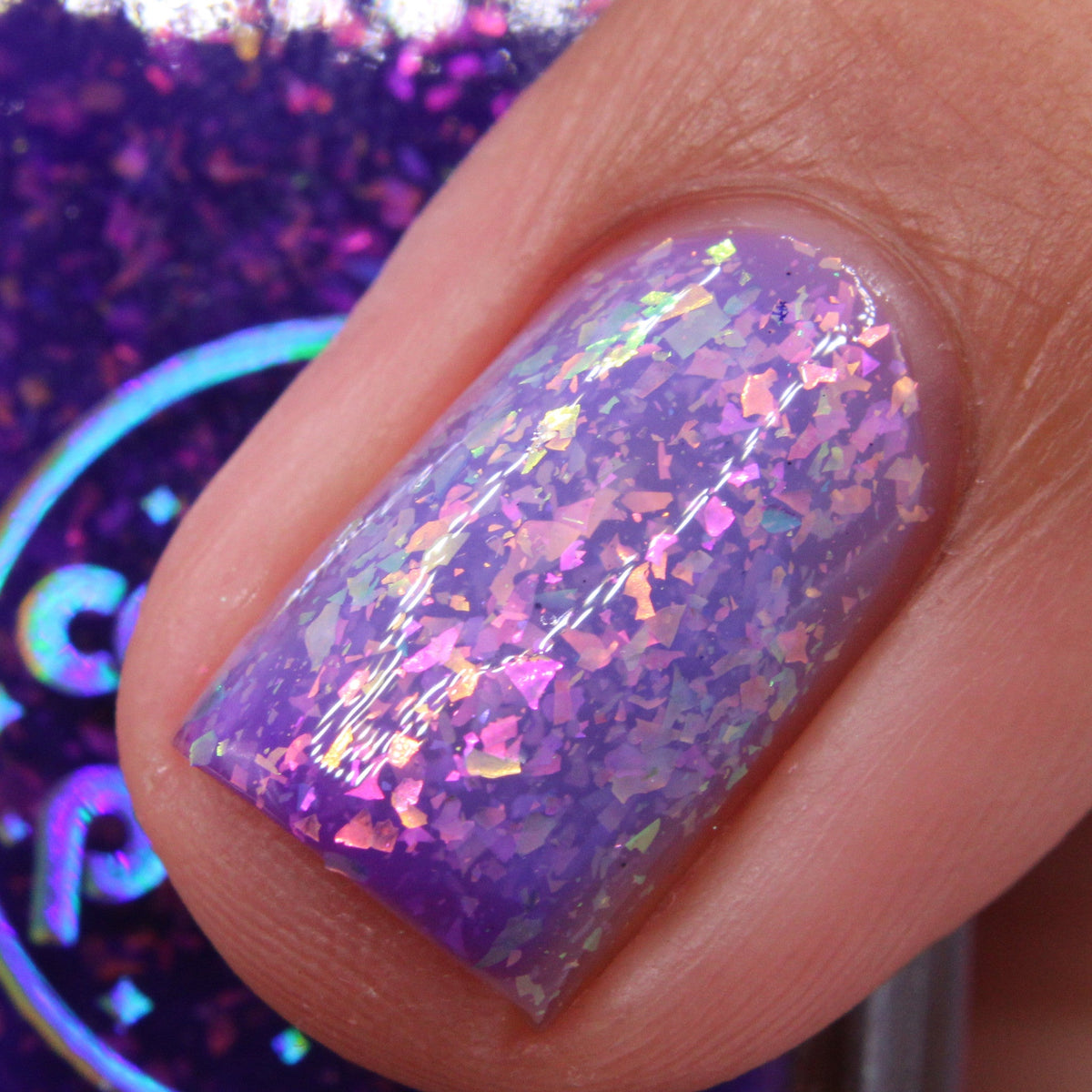 Iris Wings nail polish by Cosmic Polish
