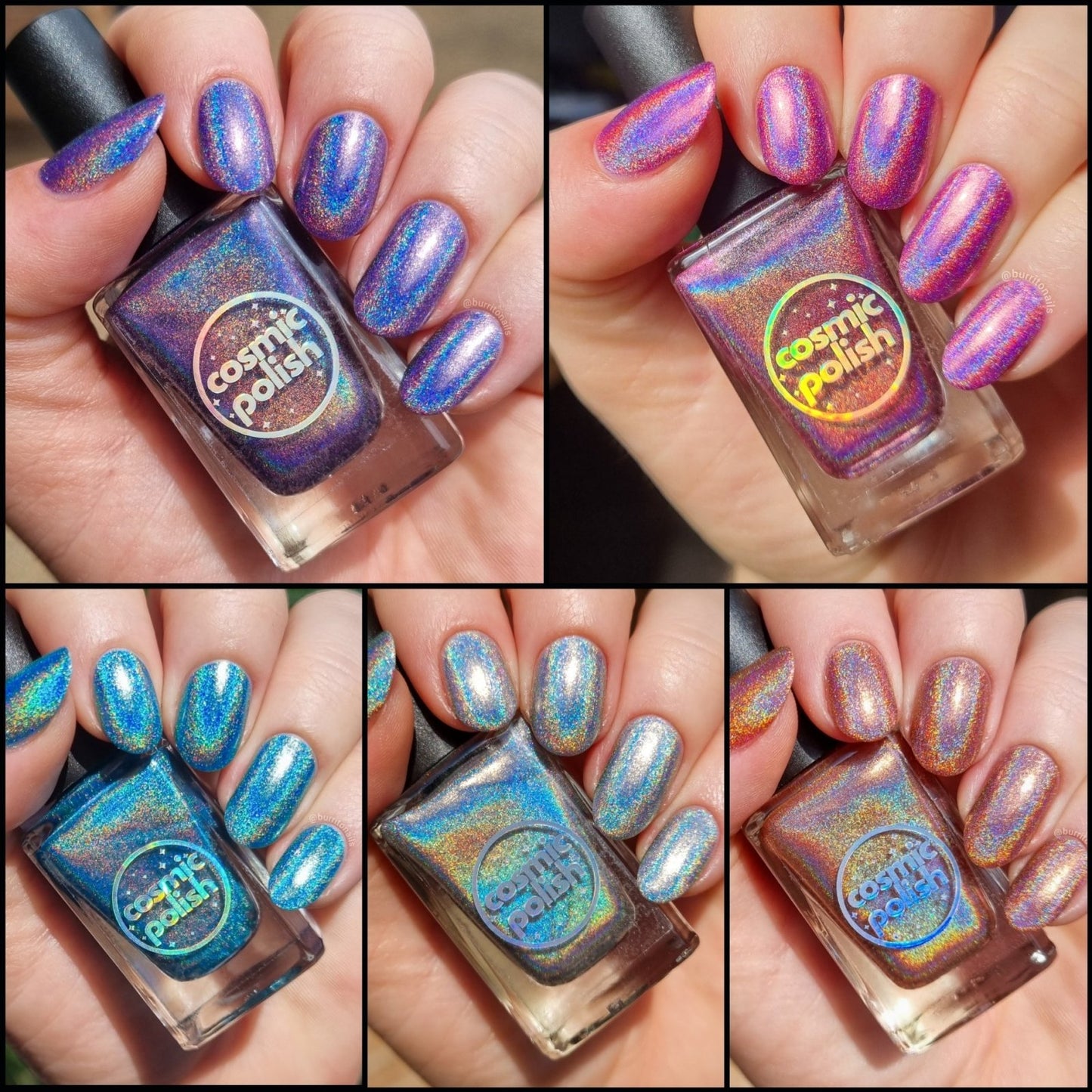 Linear Holo Mix - and - Match Bundles - Cosmic Polish