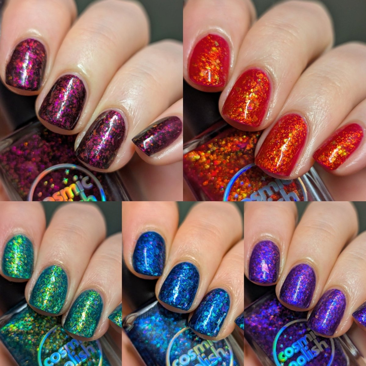 Lost in Paradise Jelly Flakies Bundle - Cosmic Polish