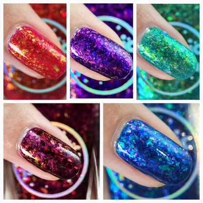 Lost in Paradise Jelly Flakies Bundle - Cosmic Polish