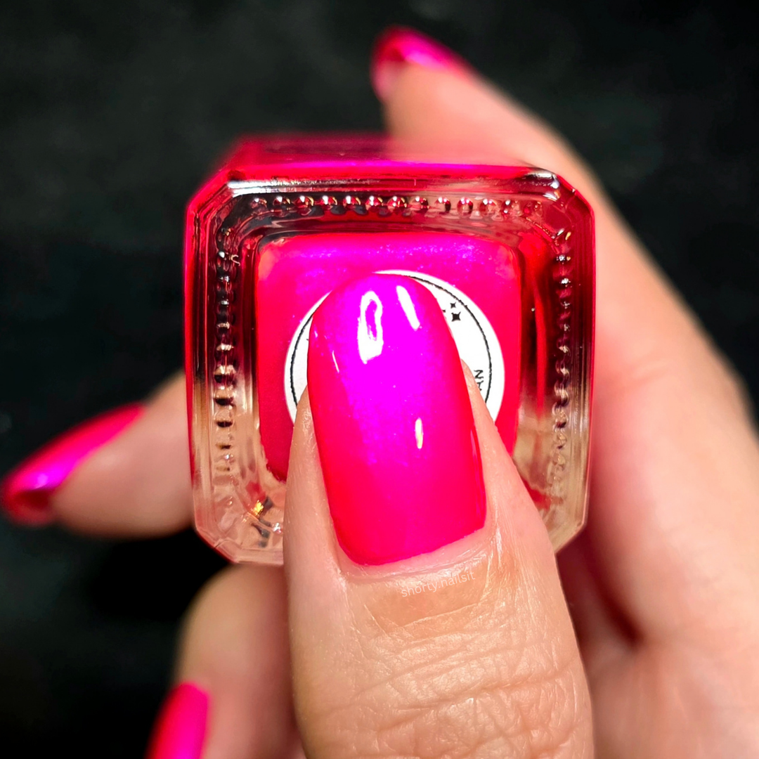 Neon Heart nail polish by Cosmic Polish