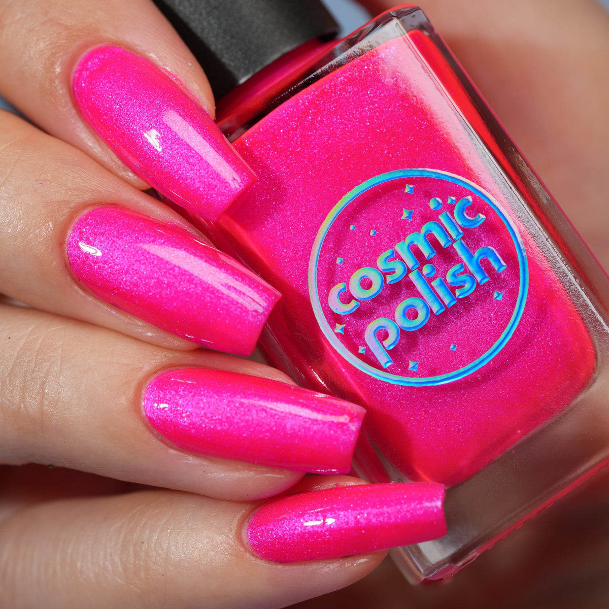 Neon Heart nail polish by Cosmic Polish