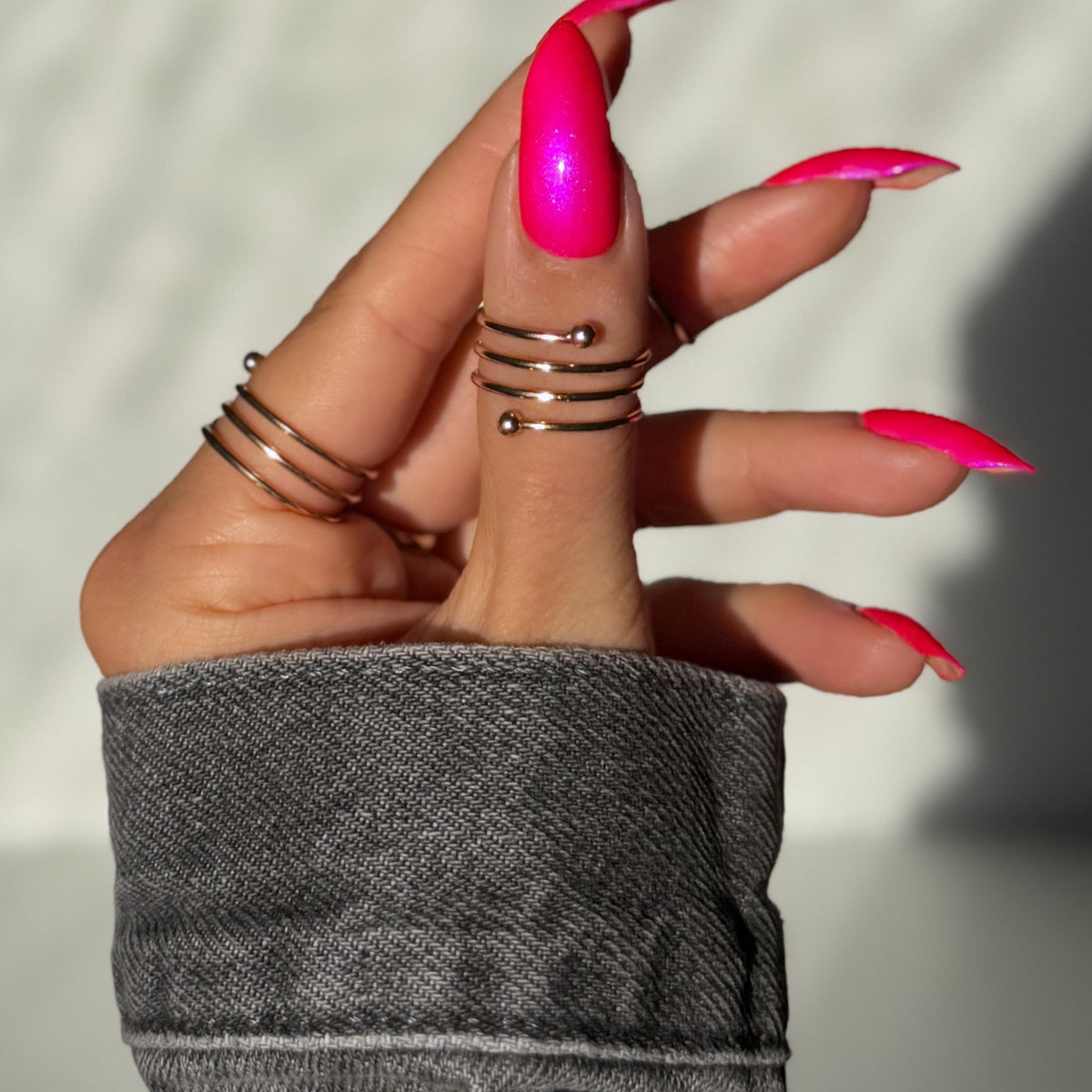 Neon Heart nail polish by Cosmic Polish