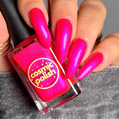 Neon Heart nail polish by Cosmic Polish