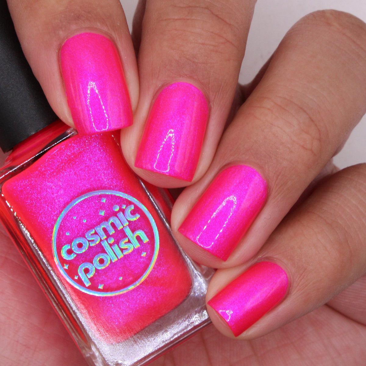 Neon Heart nail polish by Cosmic Polish