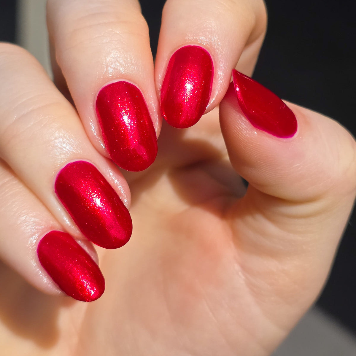 Ruby Remix nail polish by Cosmic Polish