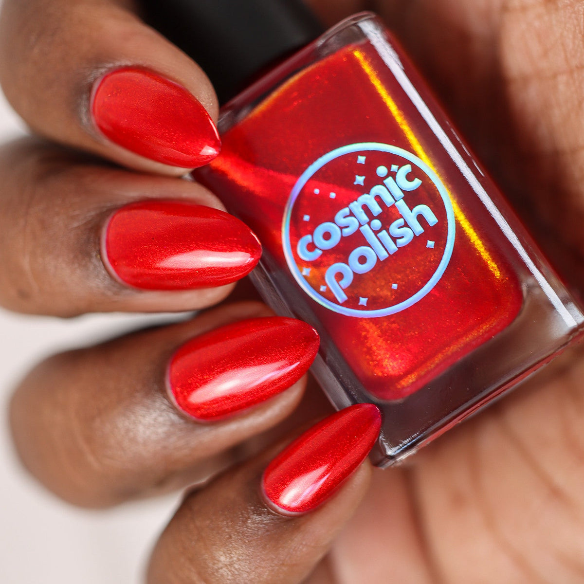 Ruby Remix nail polish by Cosmic Polish
