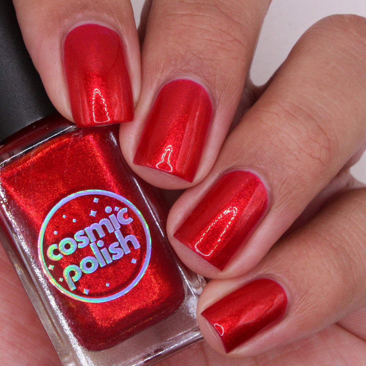 Ruby Remix nail polish by Cosmic Polish