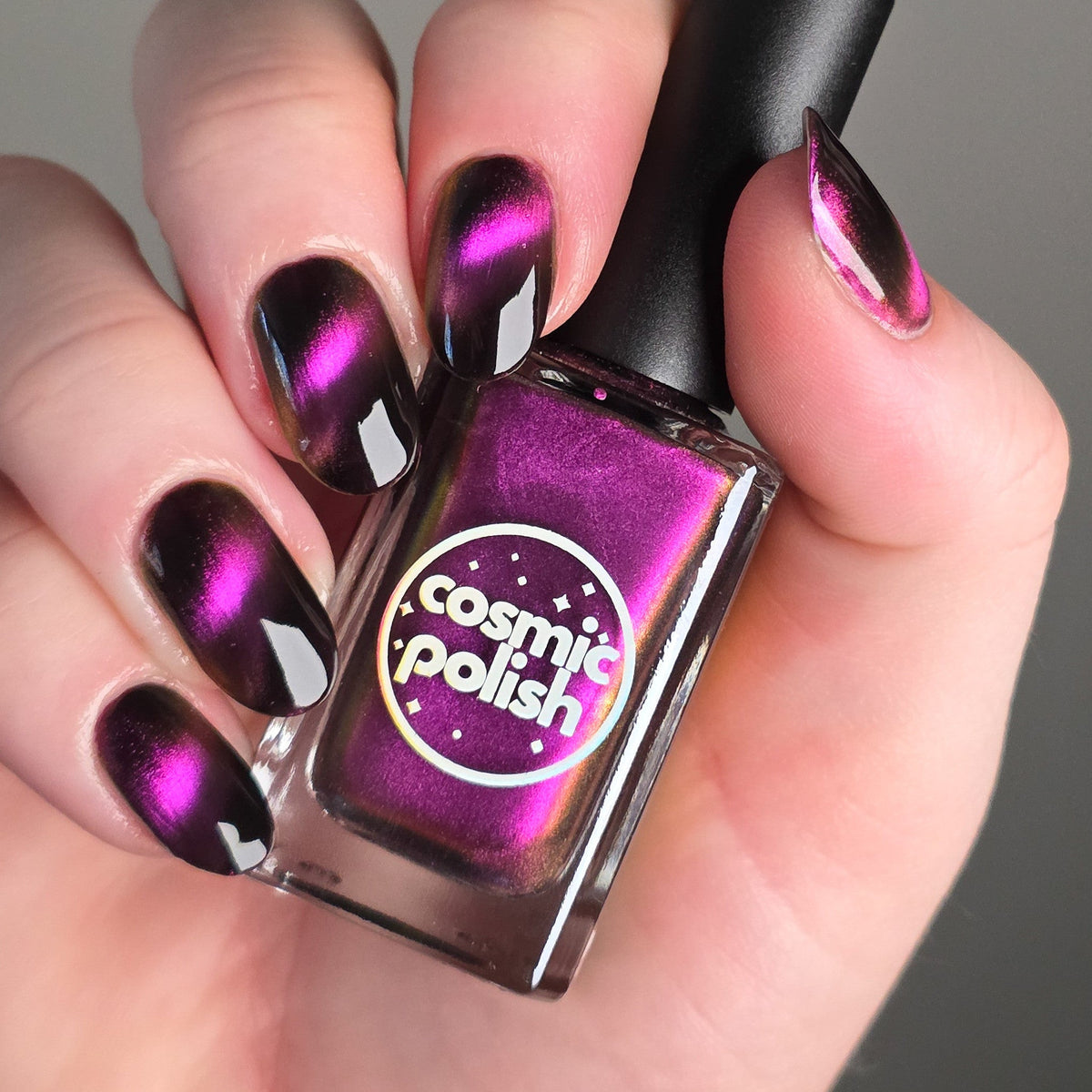 Star Garnet nail polish by Cosmic Polish