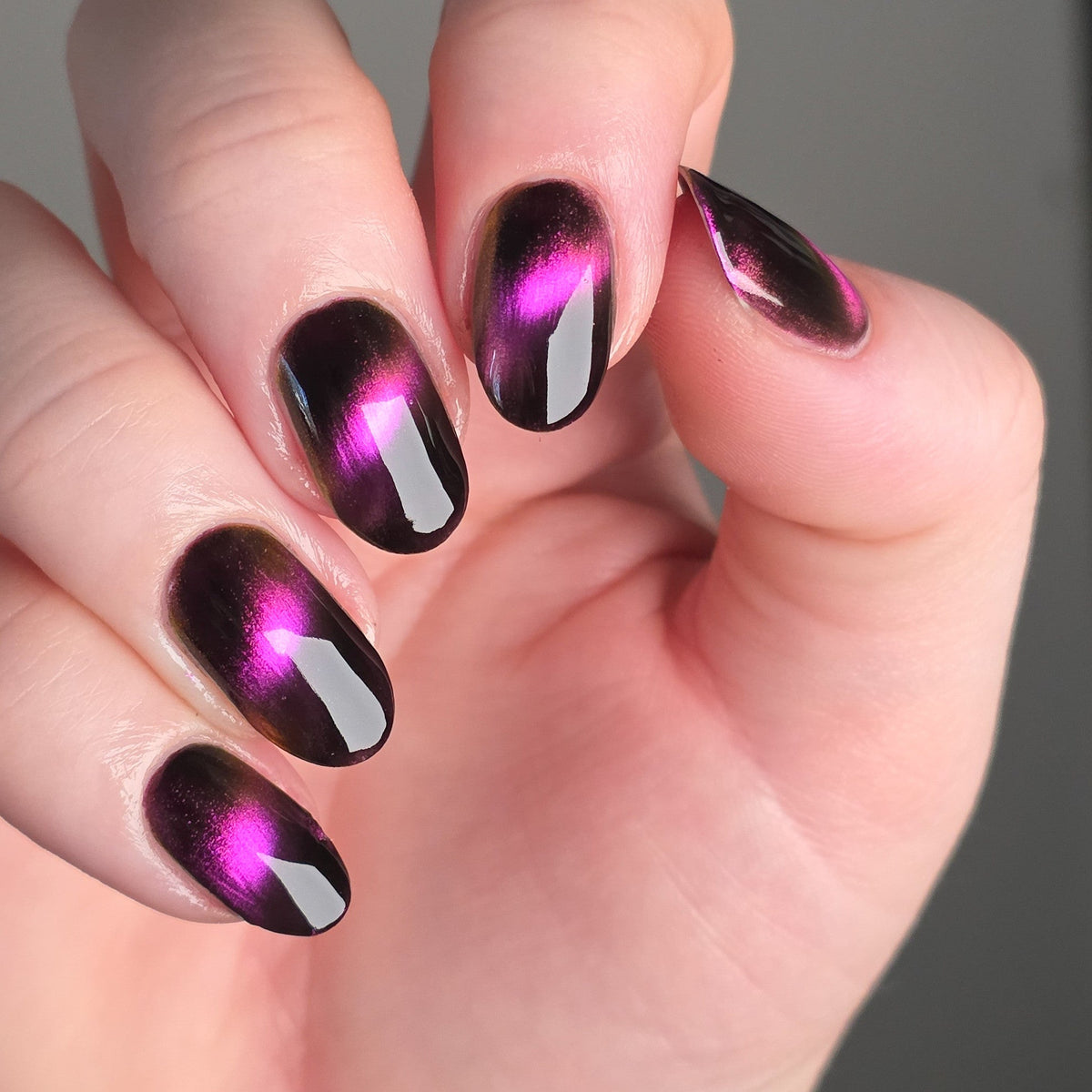 Star Garnet nail polish by Cosmic Polish