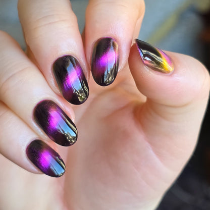 Star Garnet nail polish by Cosmic Polish