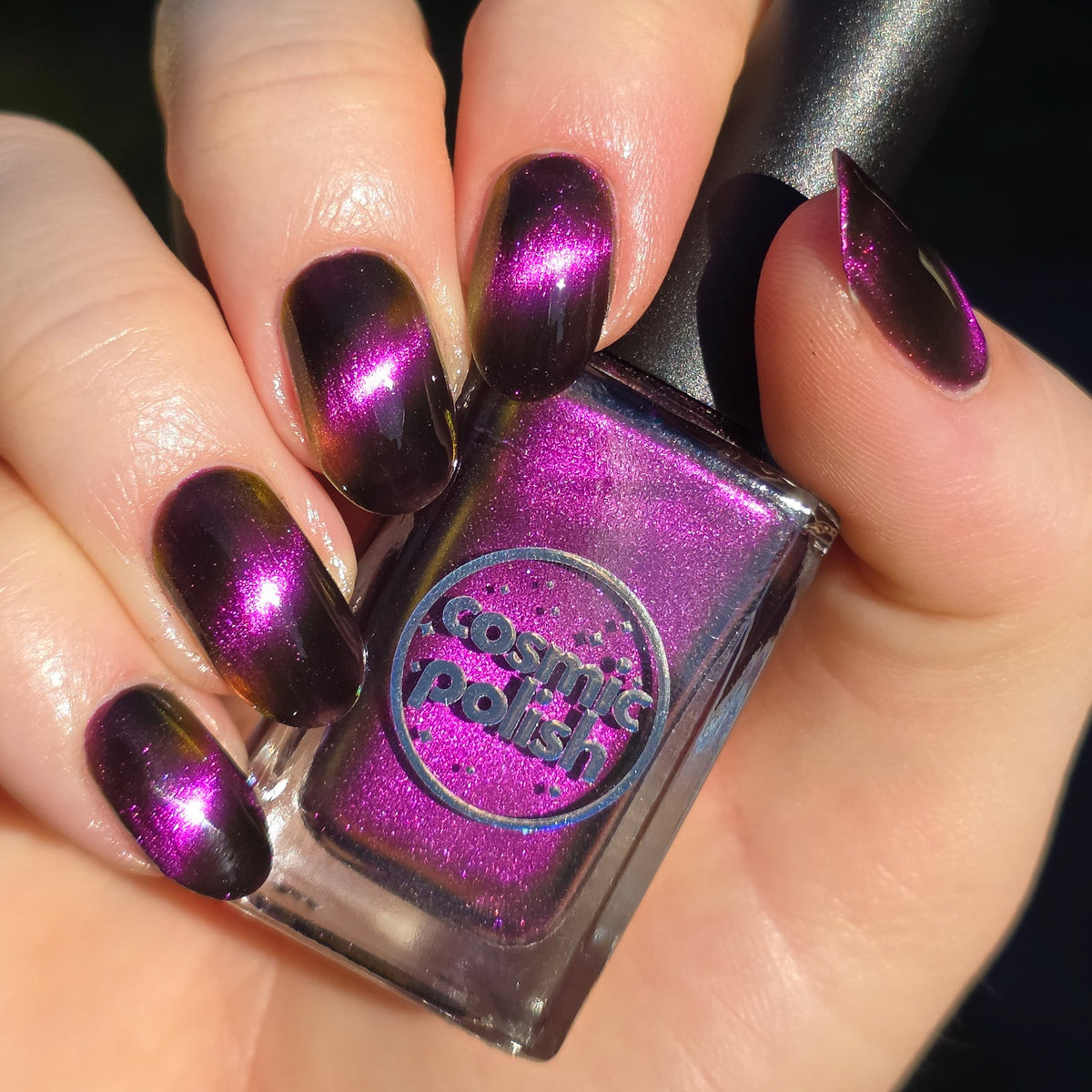 Star Garnet nail polish by Cosmic Polish