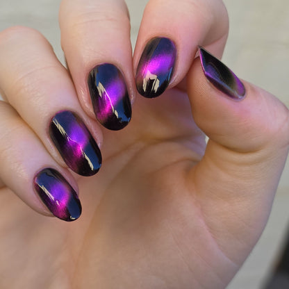 Star Garnet nail polish by Cosmic Polish