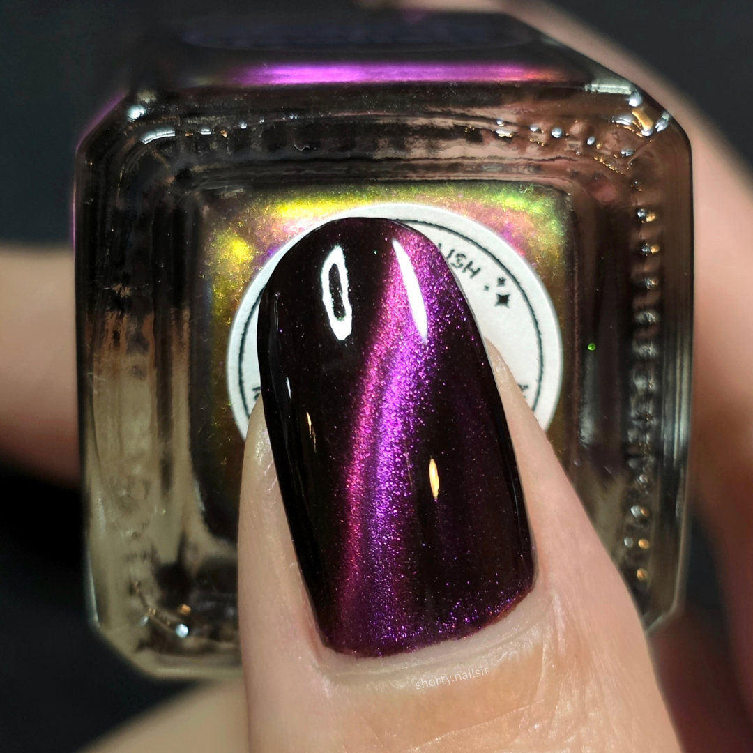 Star Garnet nail polish by Cosmic Polish