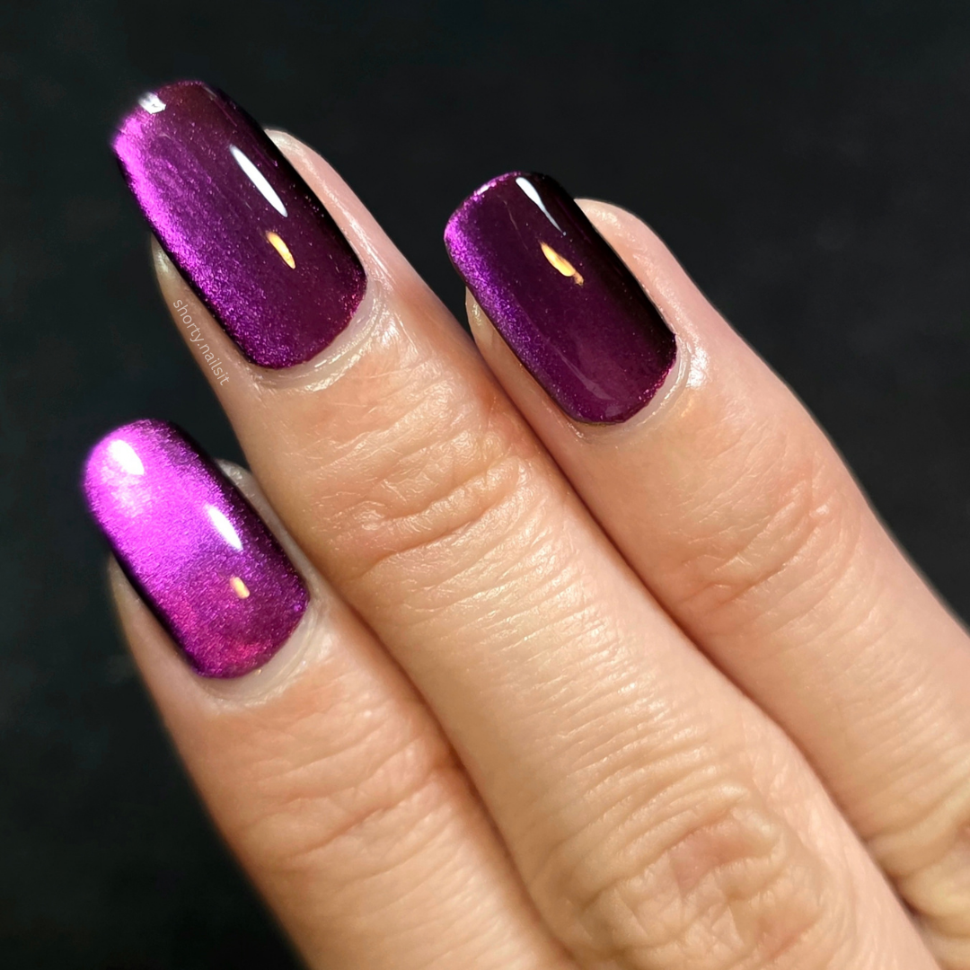 Star Garnet nail polish by Cosmic Polish