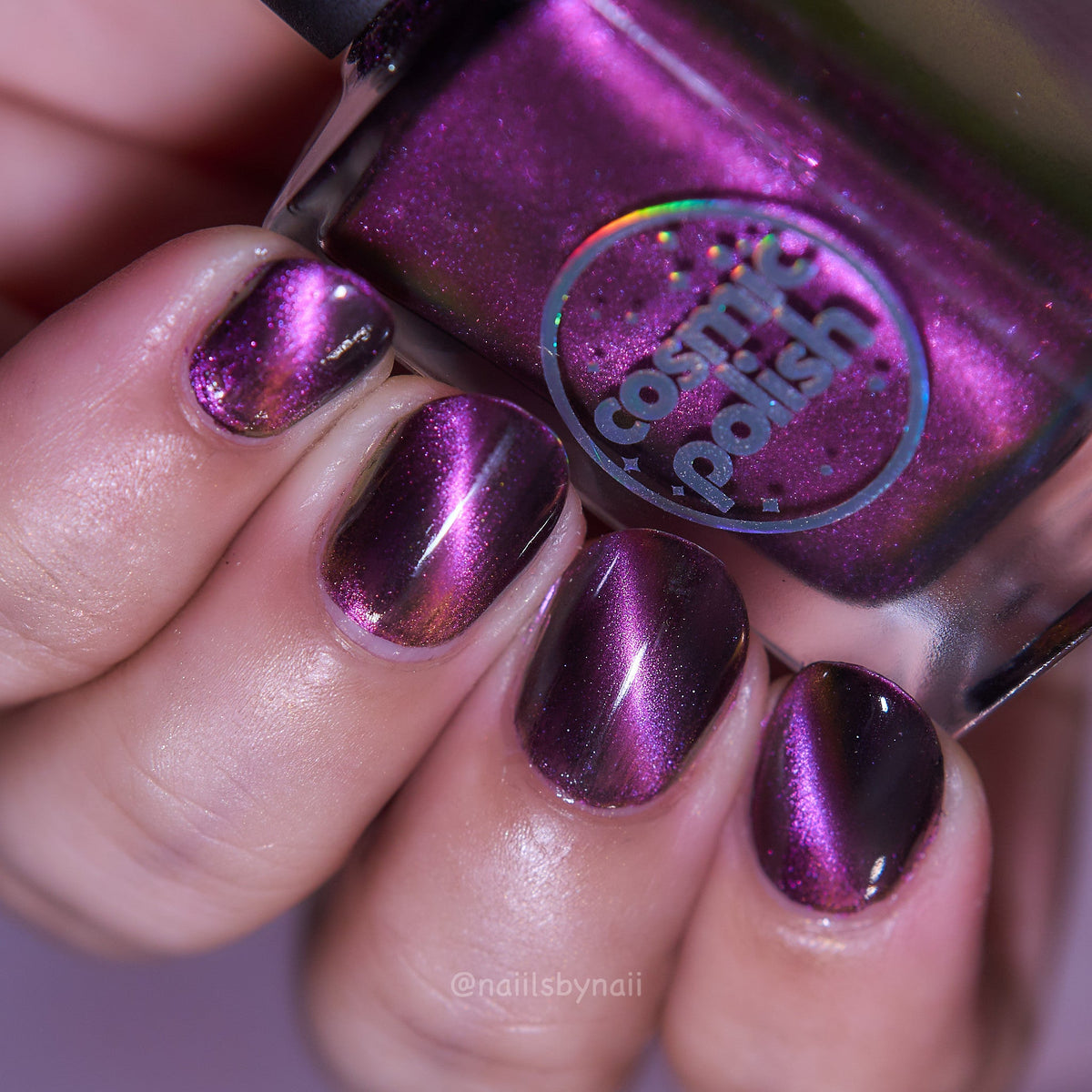 Star Garnet nail polish by Cosmic Polish