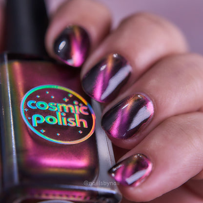 Star Garnet nail polish by Cosmic Polish