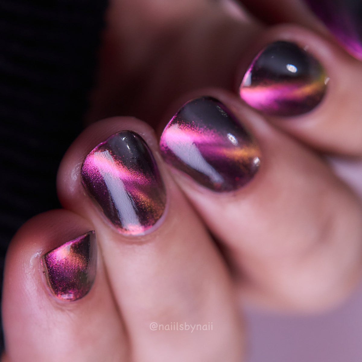 Star Garnet nail polish by Cosmic Polish