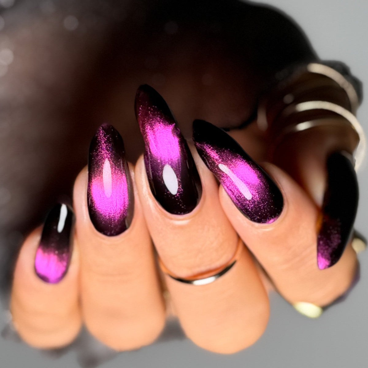 Star Garnet nail polish by Cosmic Polish