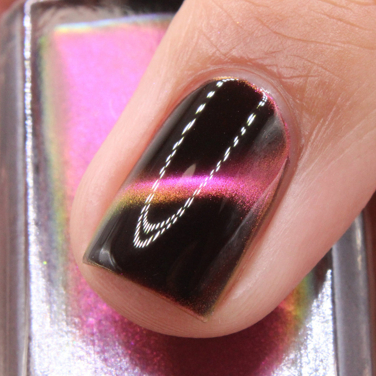 Star Garnet nail polish by Cosmic Polish