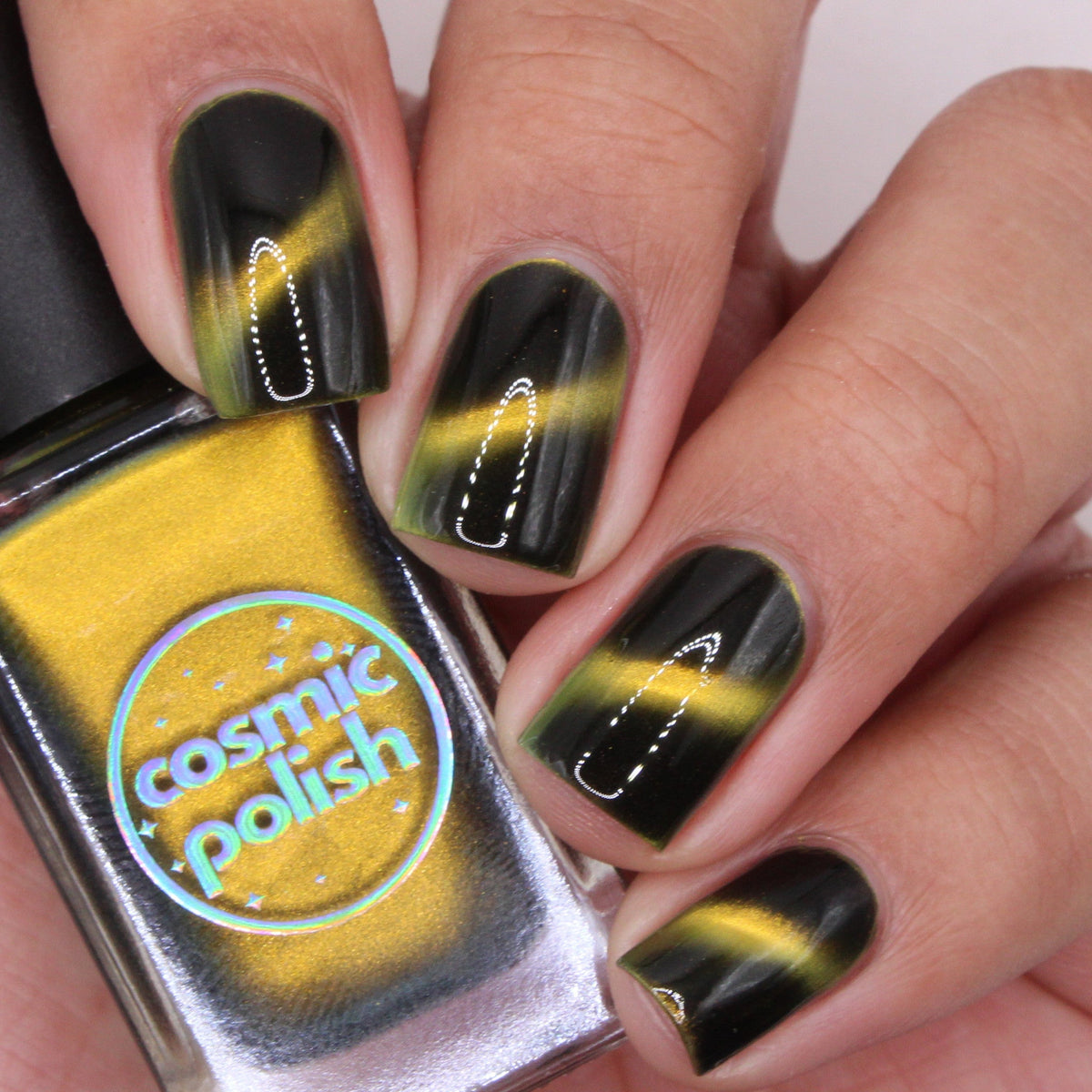 Tiger's Eye nail polish by Cosmic Polish
