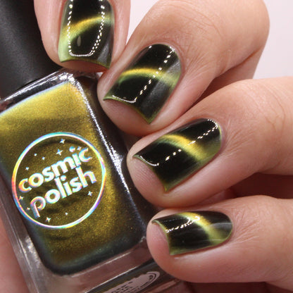 Tiger's Eye nail polish by Cosmic Polish