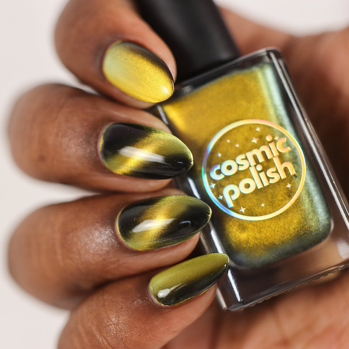 Tiger's Eye nail polish by Cosmic Polish